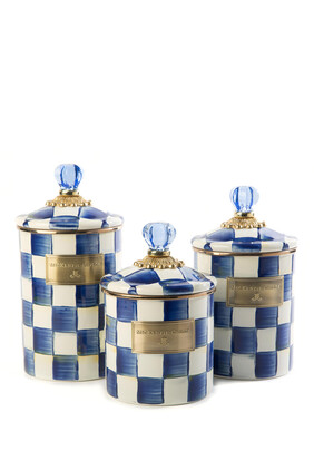 Royal Check Large Canister